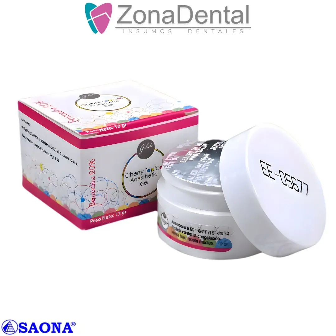 BENZOCAINA 20% ANESTESIA LIDOCAINA EN CREMA 12g