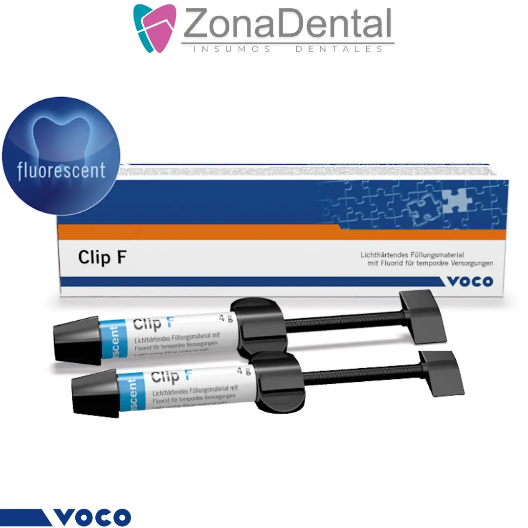 CLIP F RESINA TEMPORAL x2 jer 4g VOCO