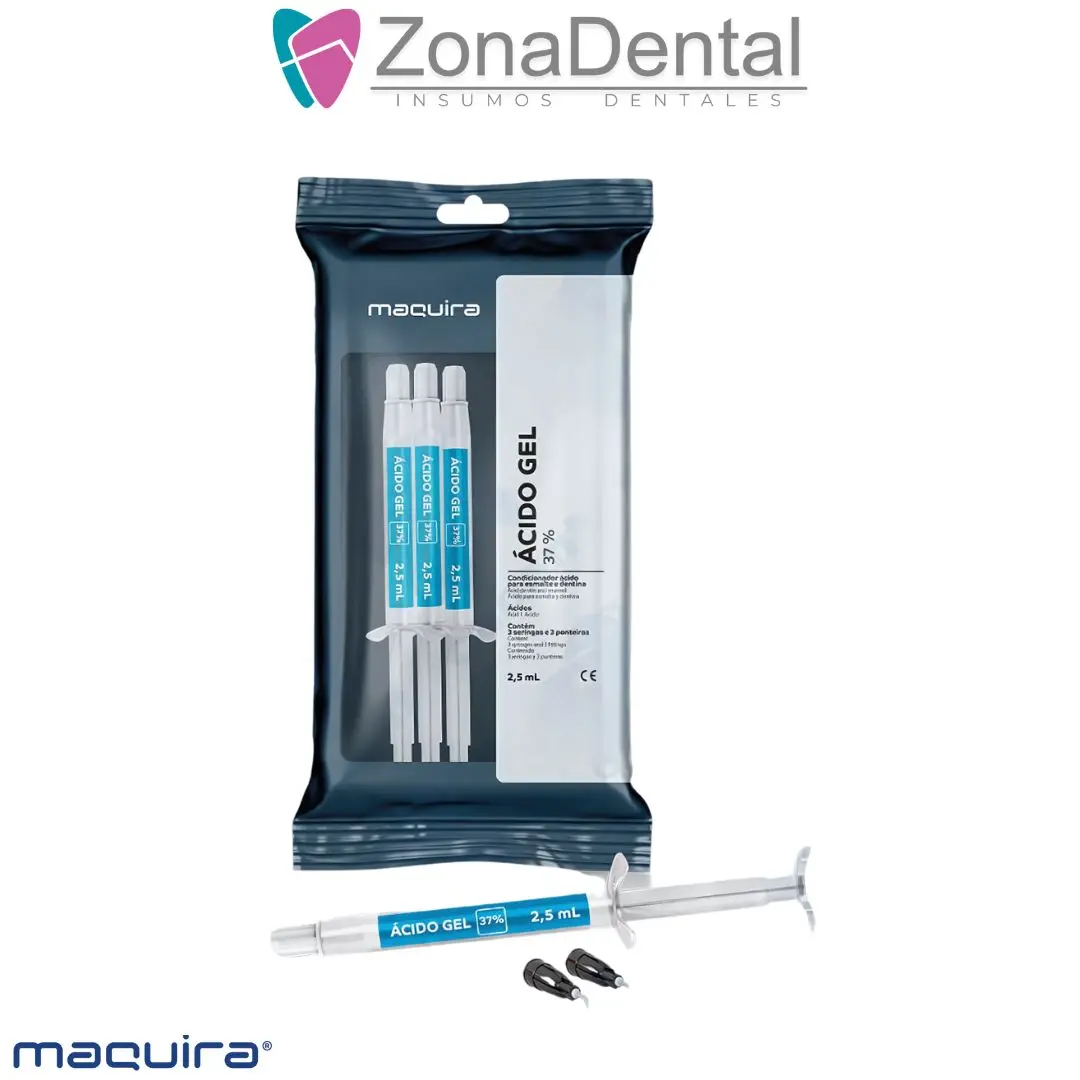 ACIDO GEL CON CLOREXIDINA X 3 jer DE 2.5ml C/U MAQUIRA