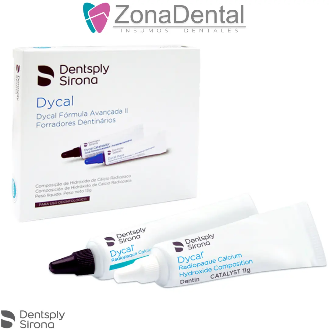 DYCAL HIDROXIDO DE CALCIO RADIOPACA B: 13gr / C: 11gr DENSTPLY SIRONA