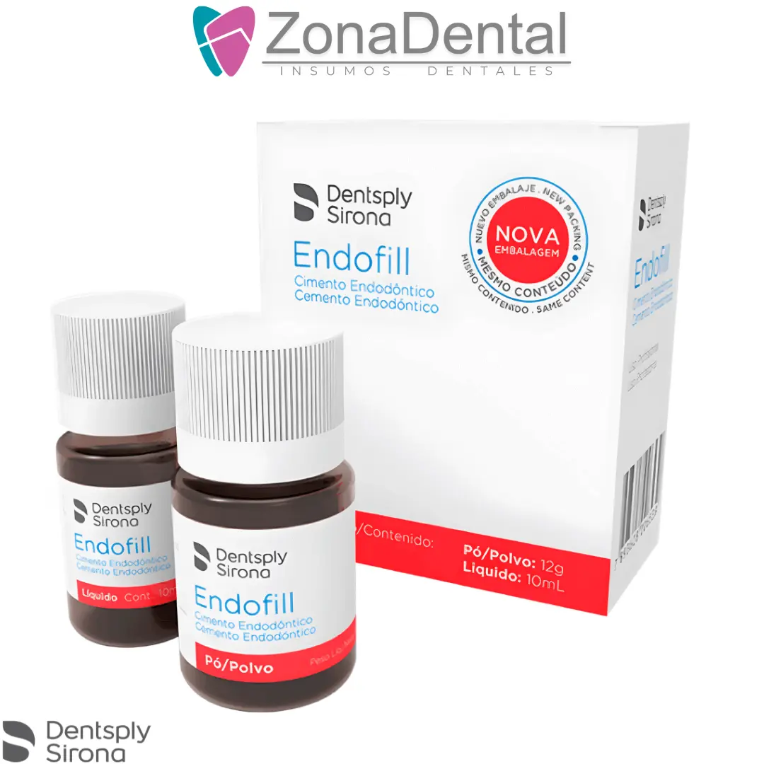 ENDOFIL CEMENTO ENDODONTICO P: 12gr / L: 10ml DENSTPLY SIRONA