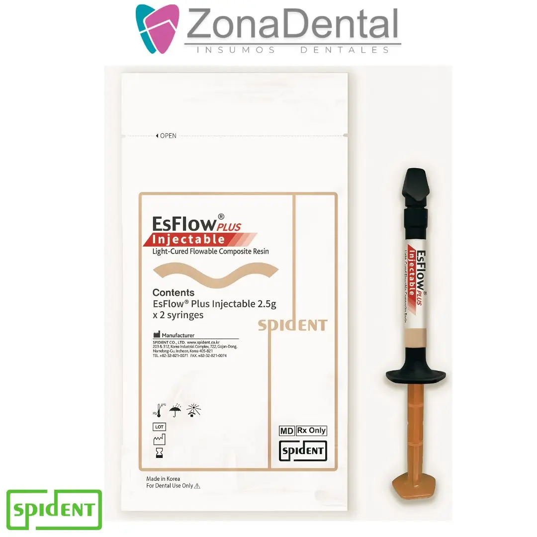 ESFLOW PLUS INYECTABLE RESINA FLUIDA 2.5gr SPIDENT