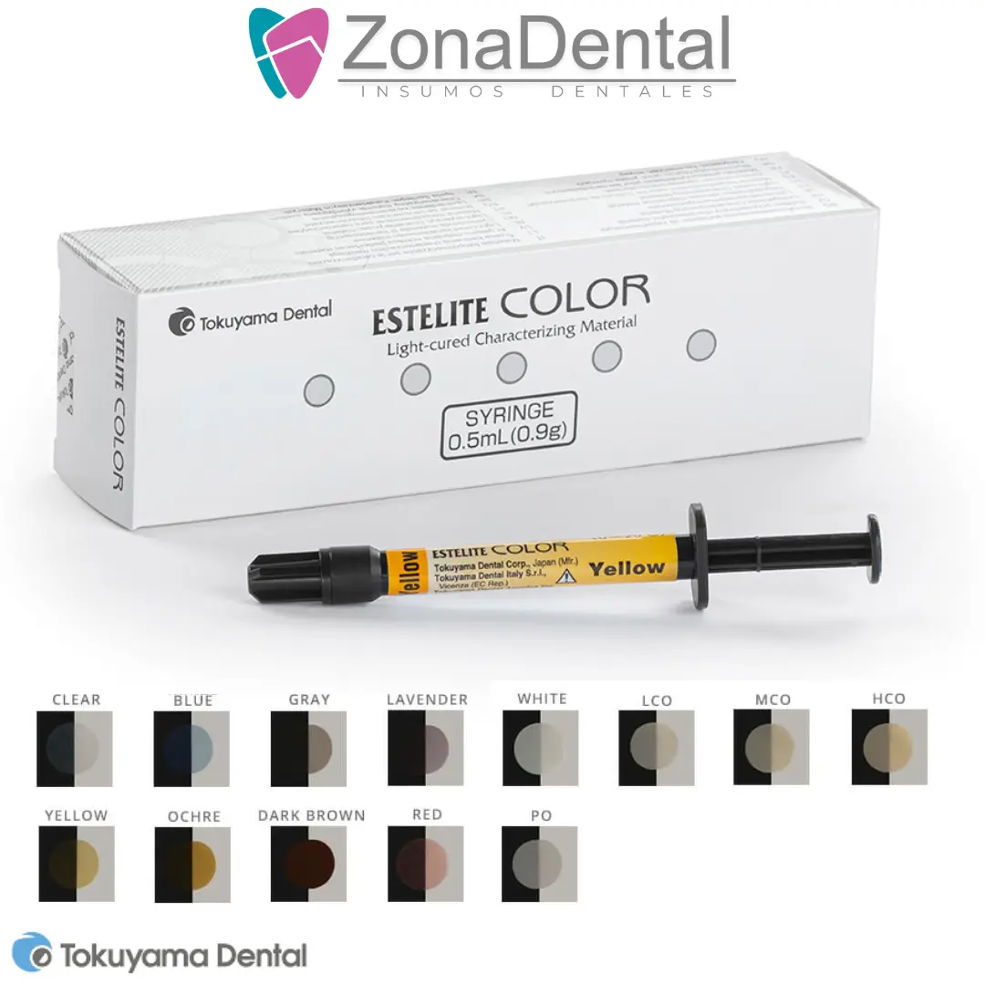ESTELITE COLOR RESINA COLORACION 0.9g TOKUYAMA