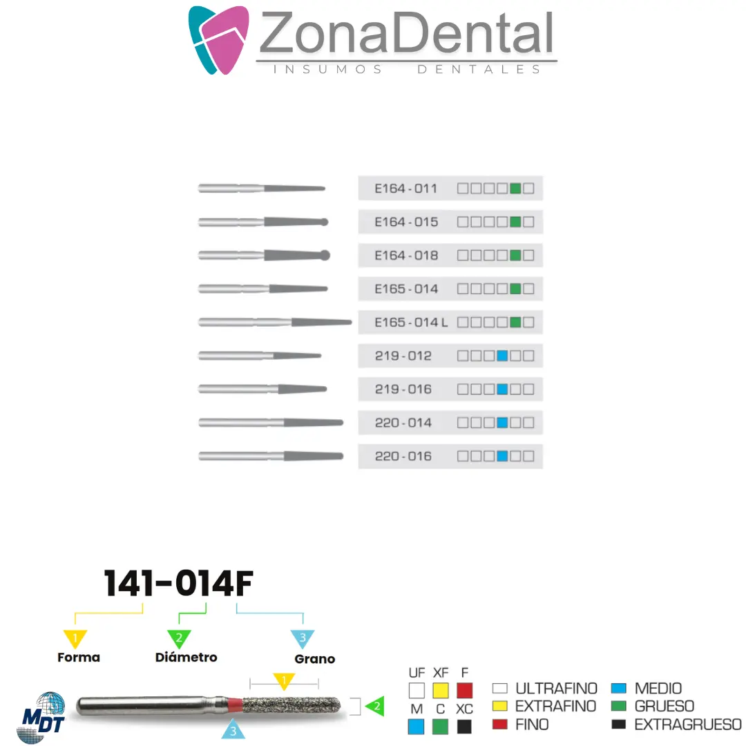 FRESA DIAMANTE ENDO MDT