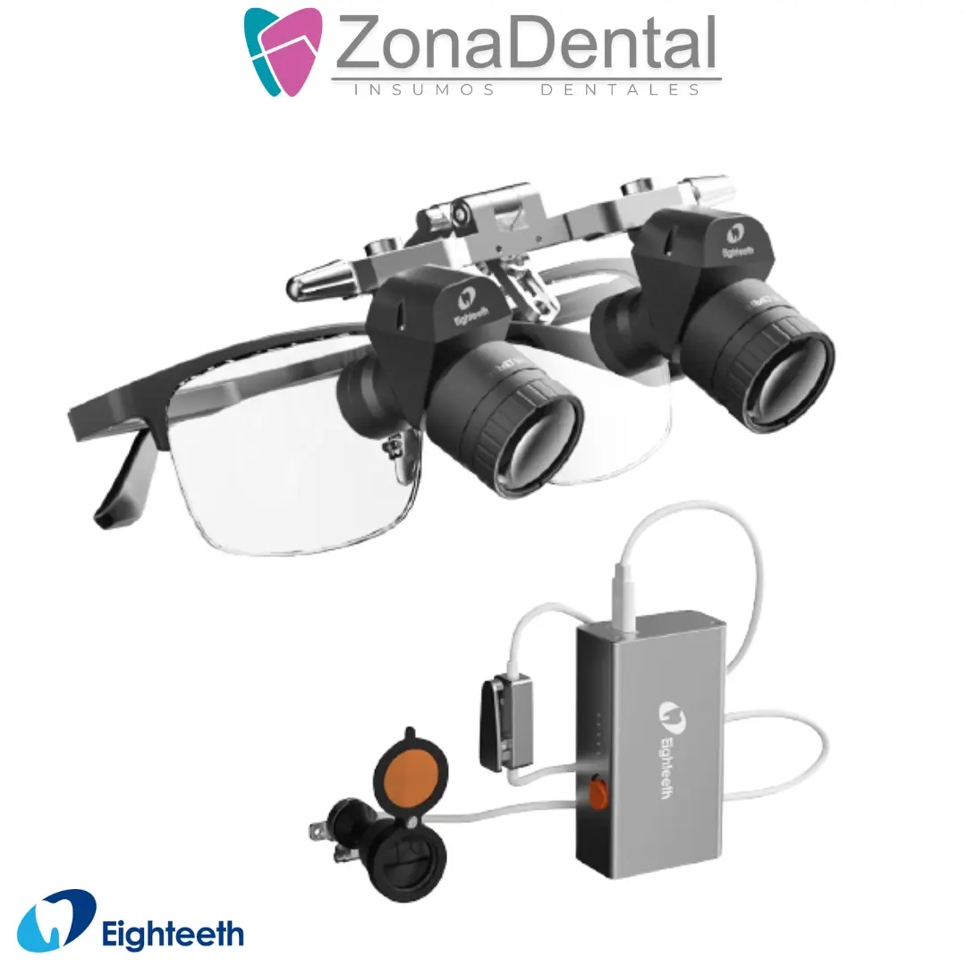 LUPA DE MAGNIFICACION 5X CON LUZ  EIGHTEETH