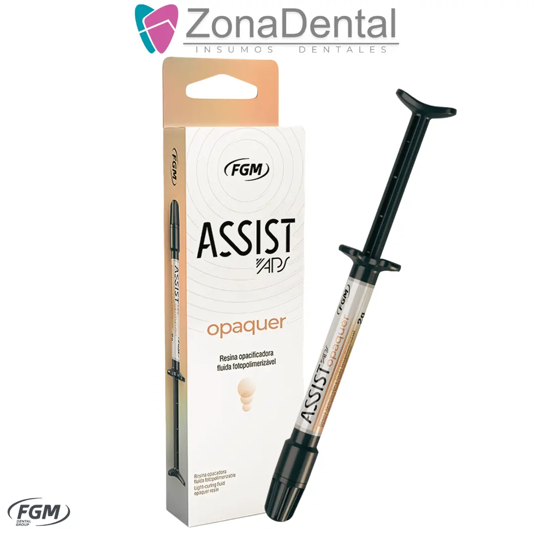 ASSIST APS OPAQUER RESINA OPACIFICADORA 2g FGM (OPAQUE WHITE)