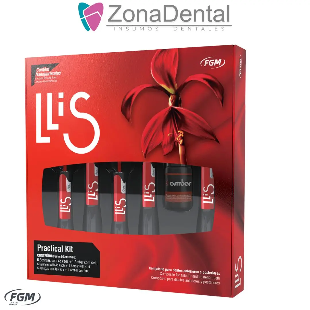 LLIS RESINA KIT (5 jeringas + adhesivo) FGM